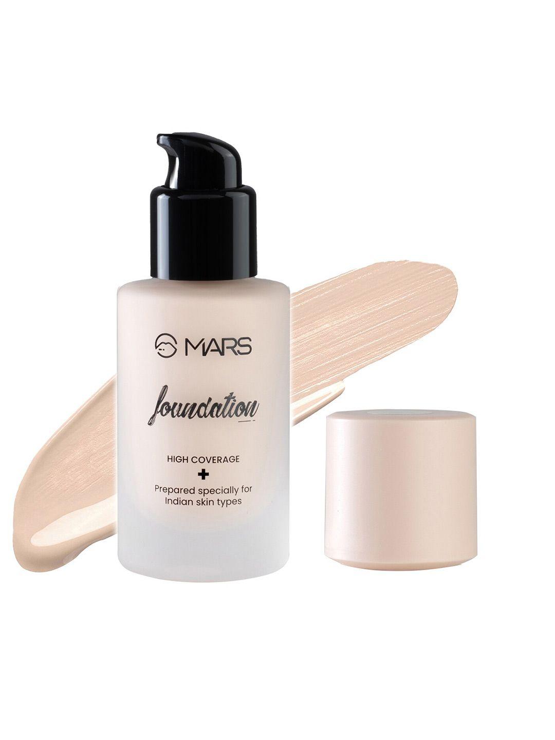 mars high coverage formula foundation - 40ml - 02