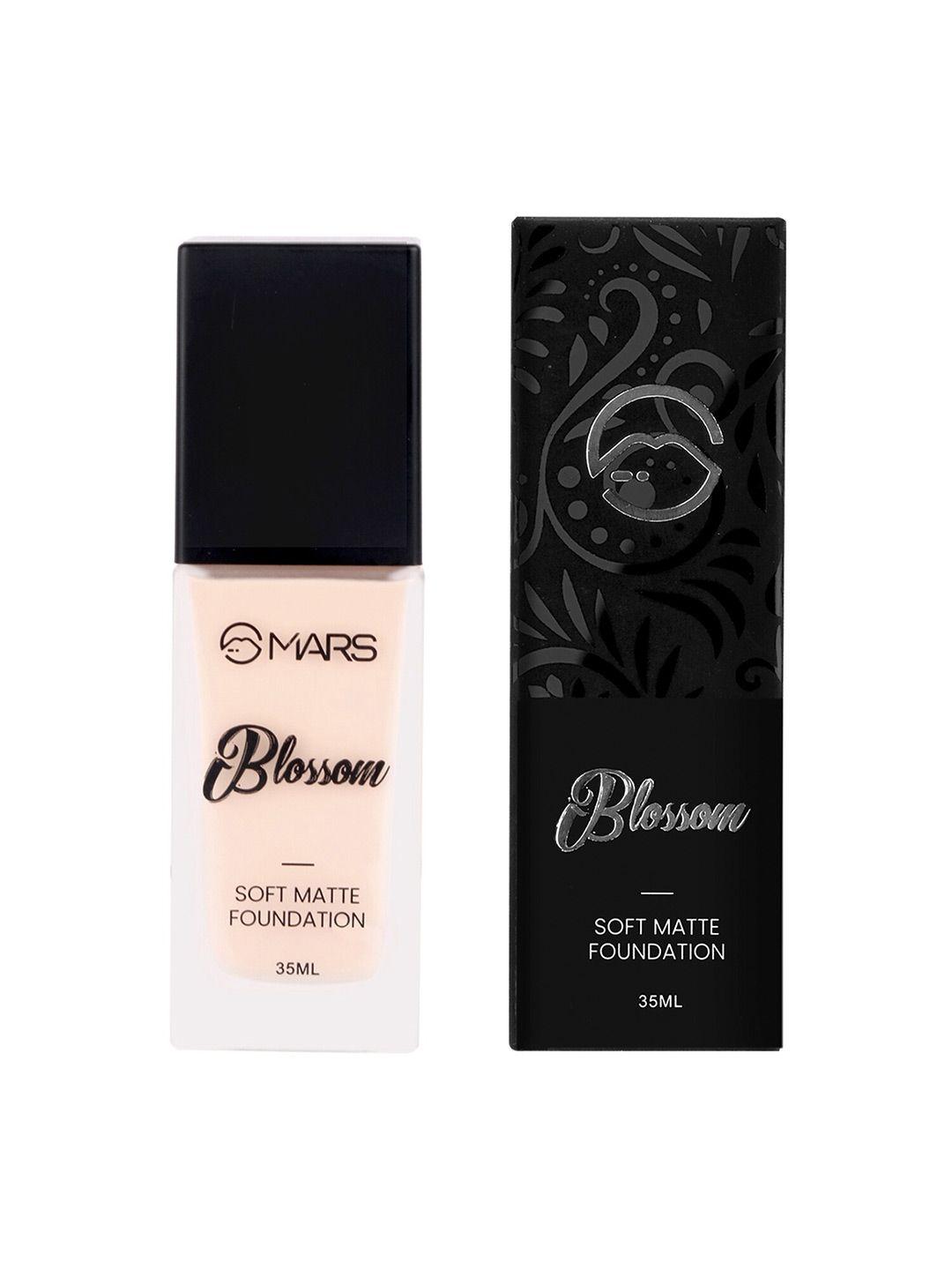 mars blossom soft matte foundation - 35ml - ivory 102