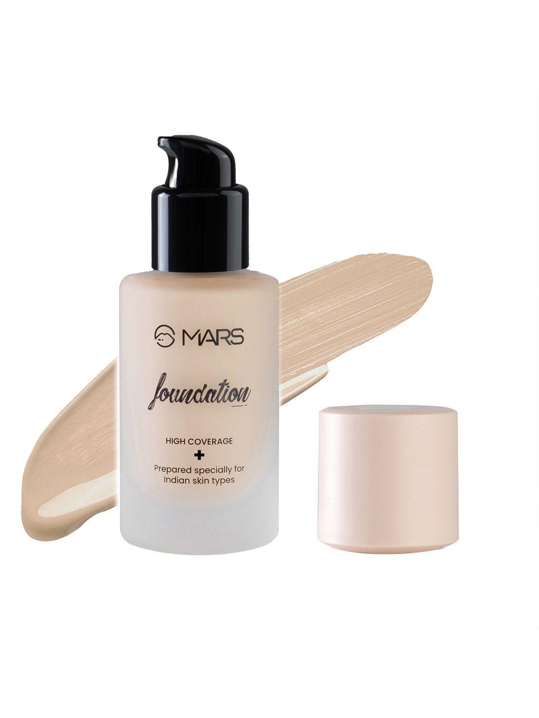 mars high coverage formula foundation - 40ml - 04