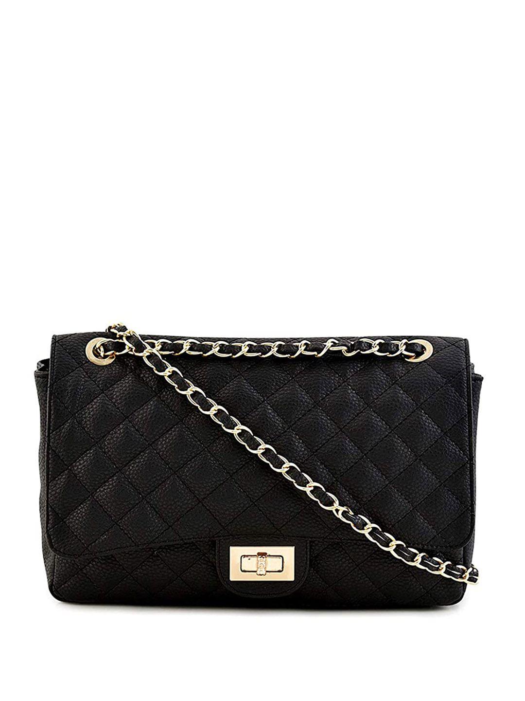 dressberry structured sling bag with quilted