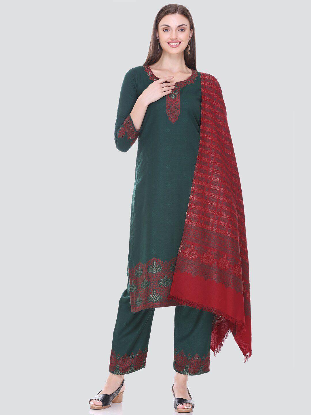 kidar ethnic motifs unstitched dress material