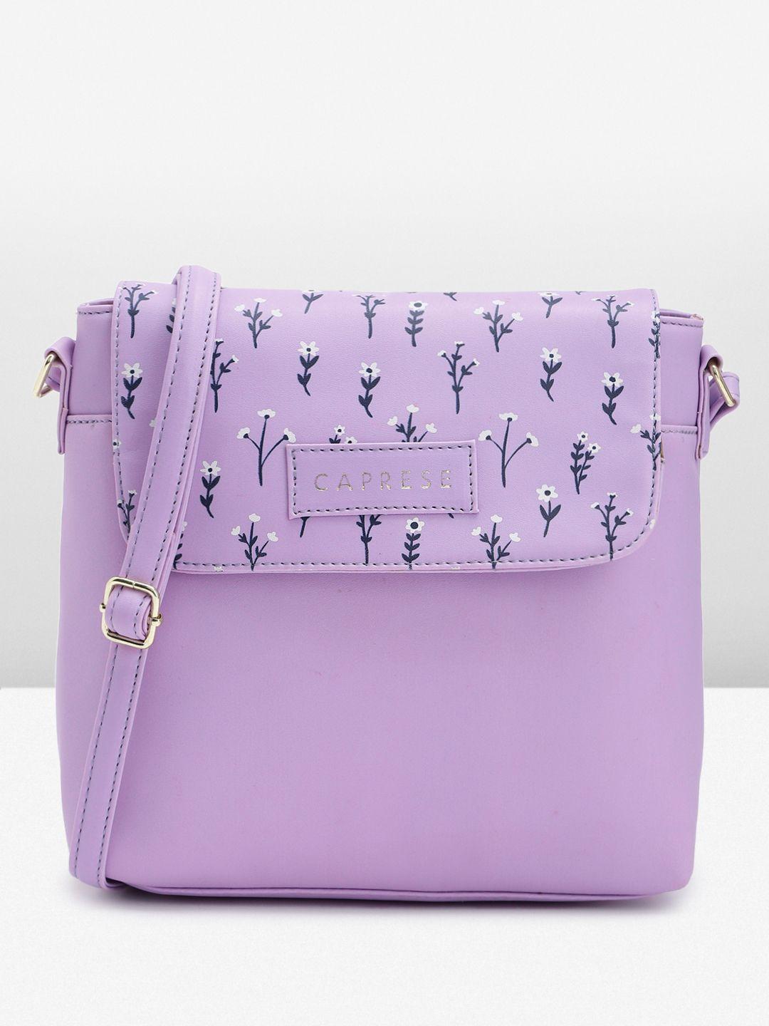 caprese floral printed sling bag