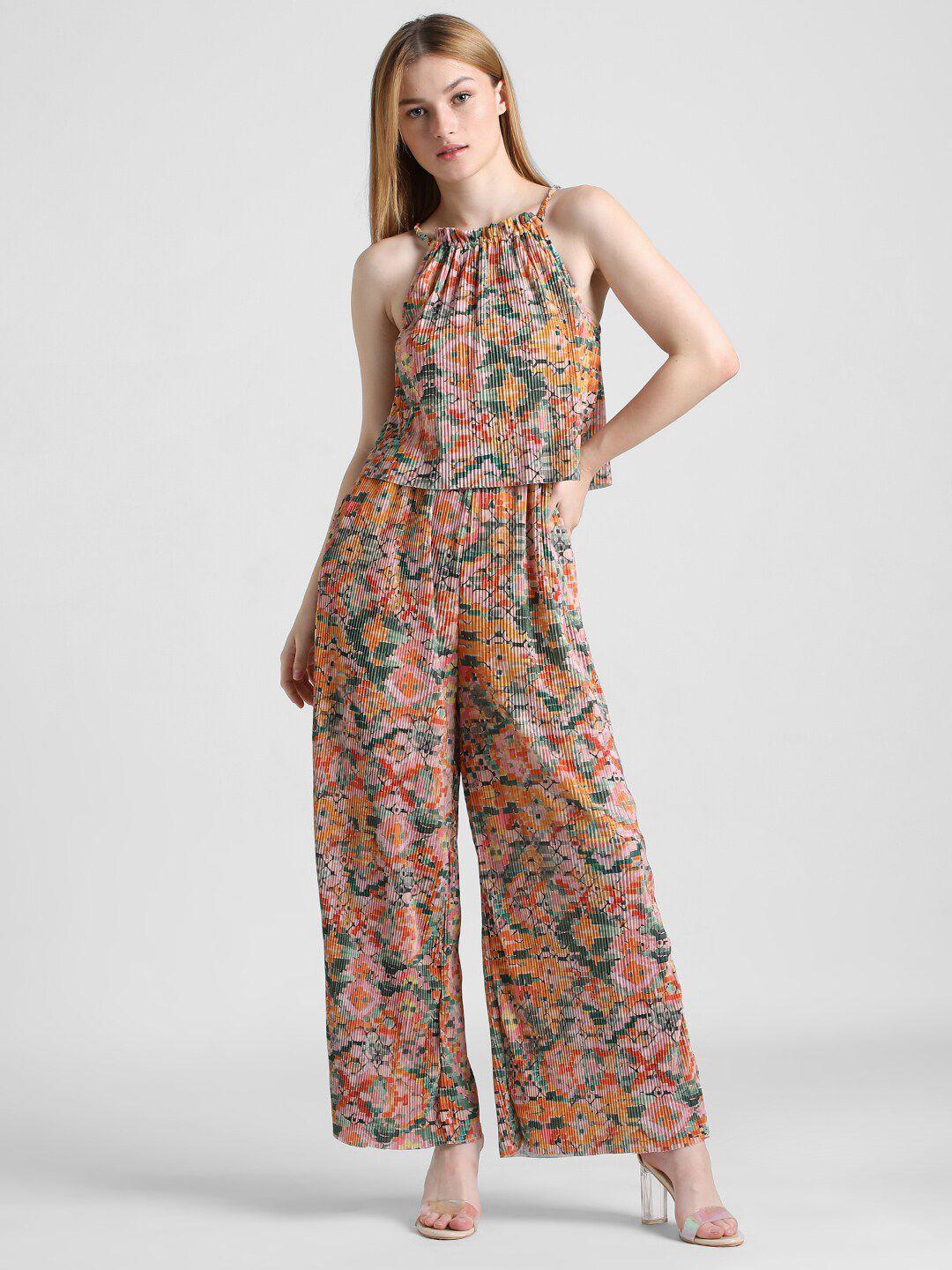 only printed basic jumpsuit