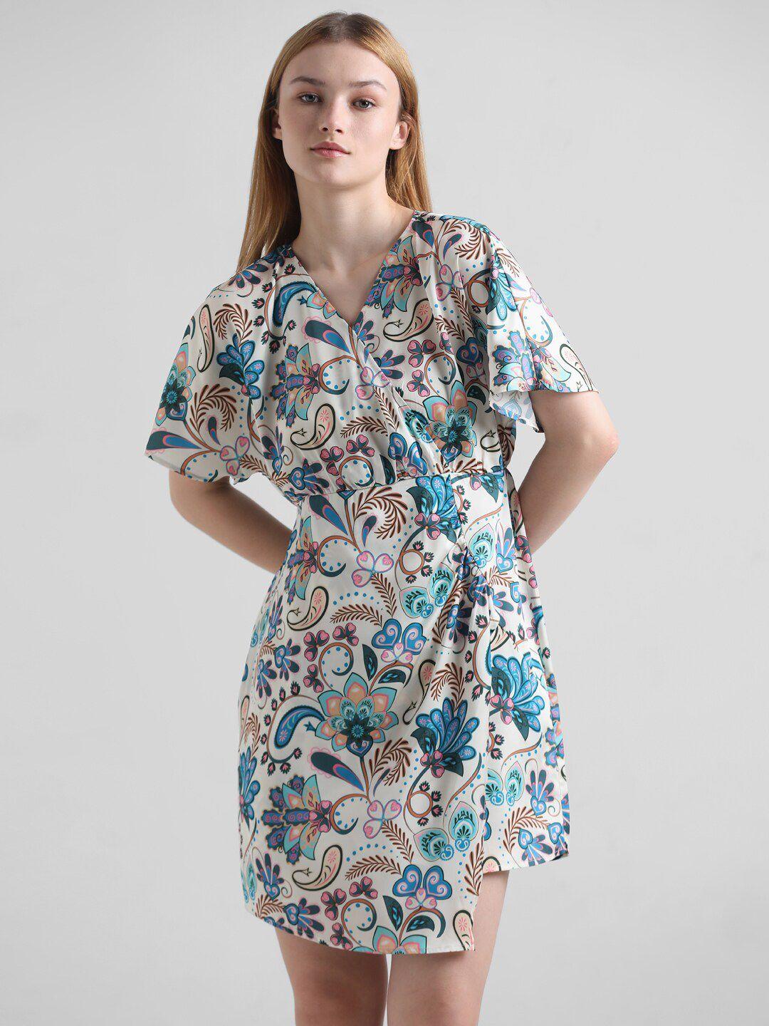 only floral print sheath dress