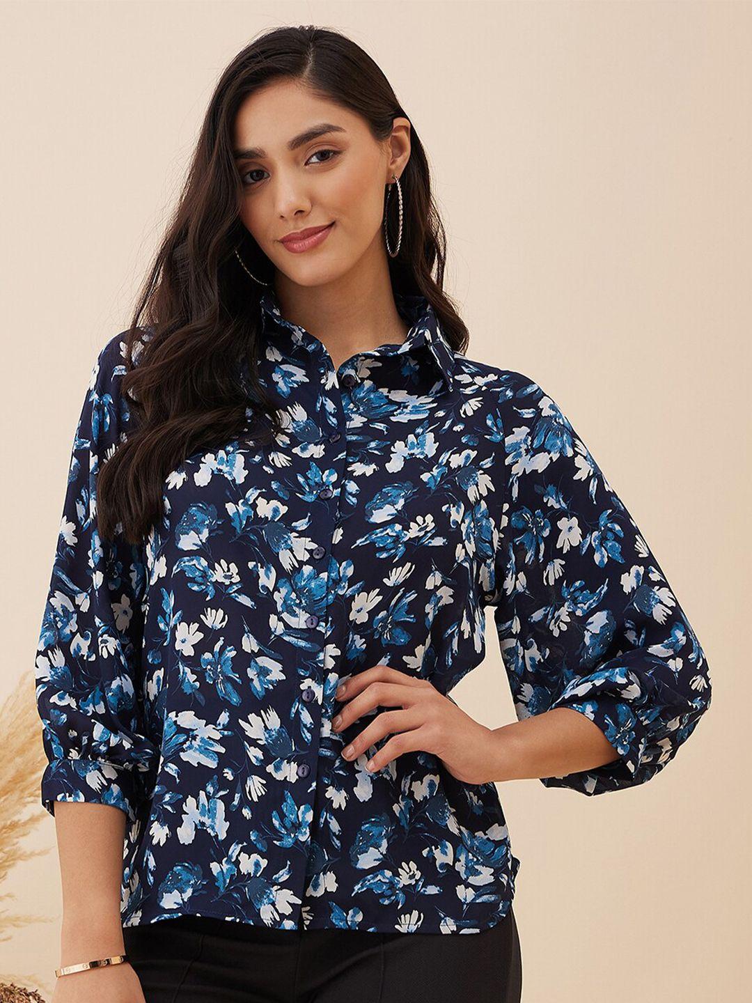 rare floral printed casual shirt