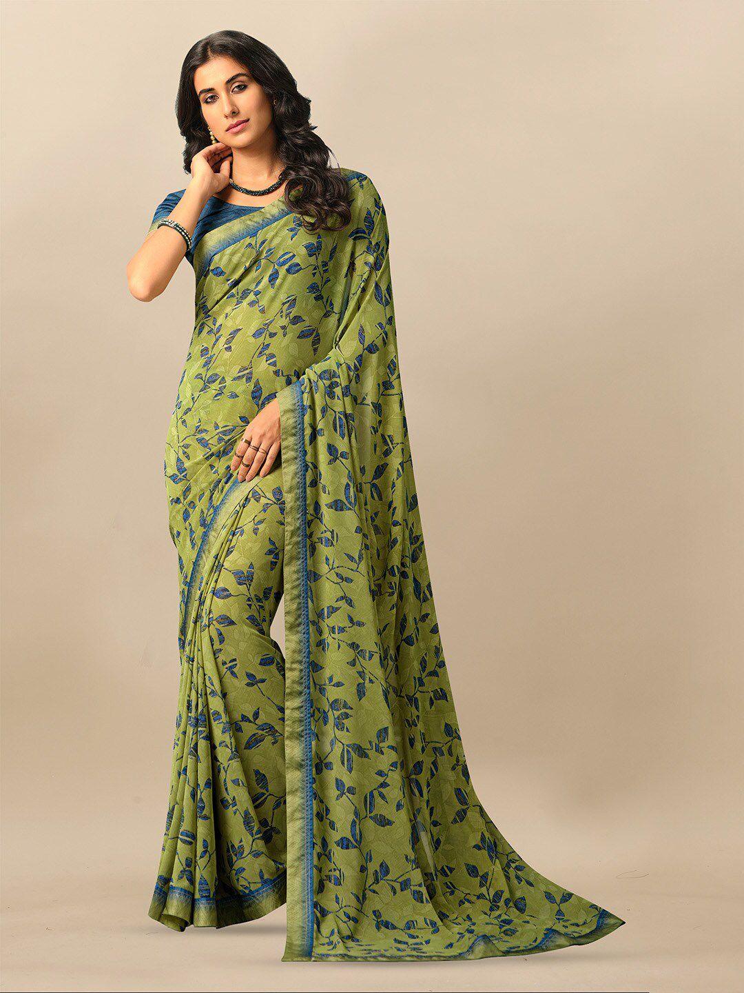 atulyam tex world floral printed saree