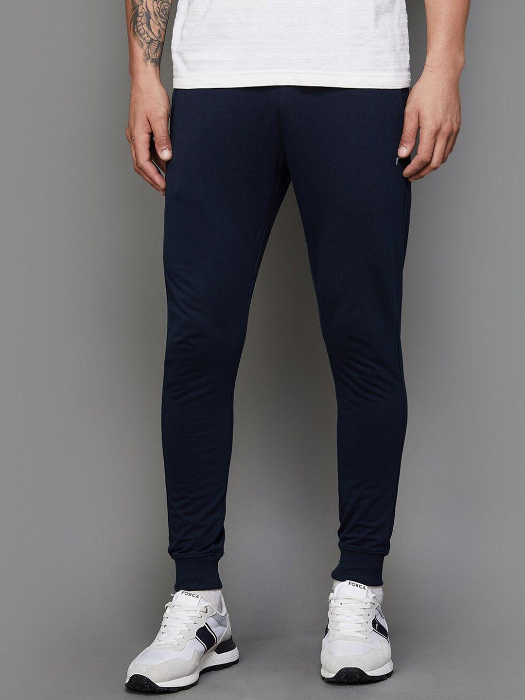 fame forever by lifestyle men regular fit mid-rise joggers