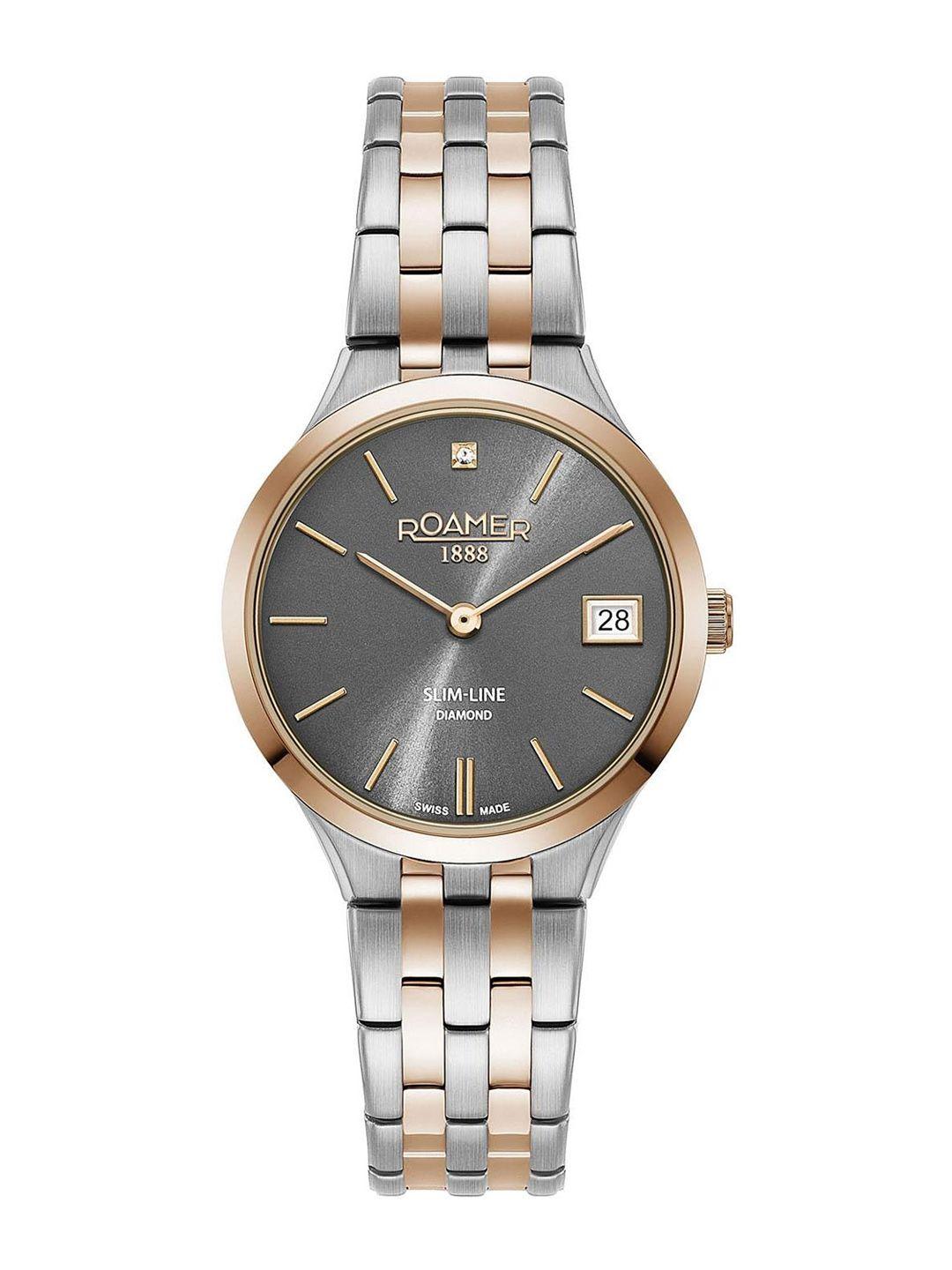 roamer women bracelet style straps analogue automatic motion watch 864857 49 55 50