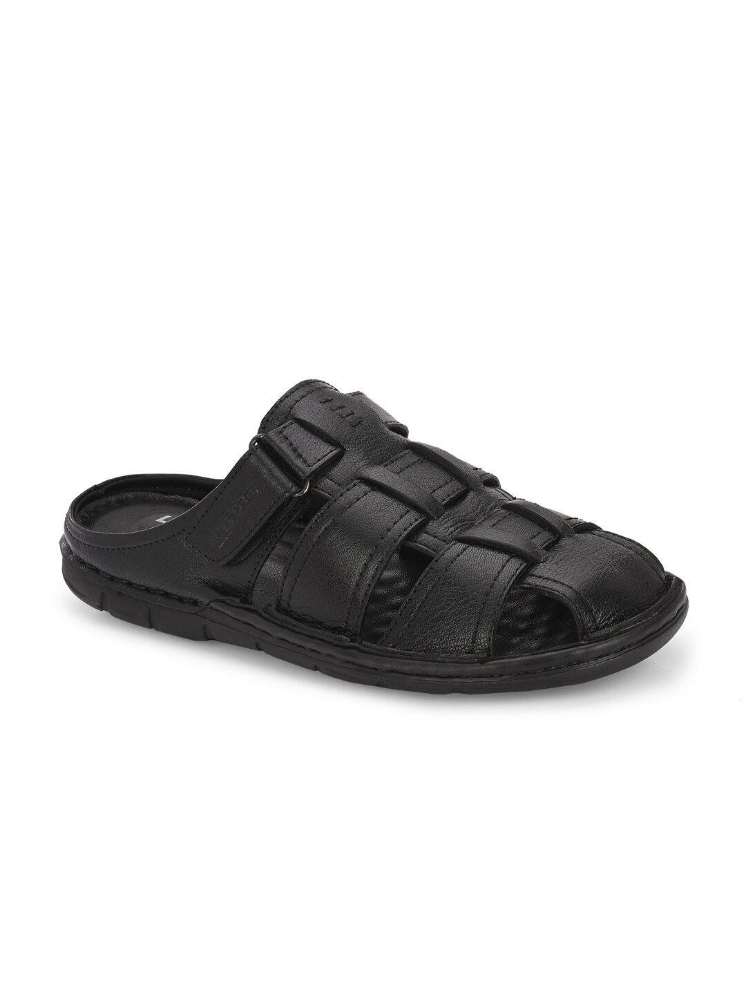 lefore men leather comfort sandals