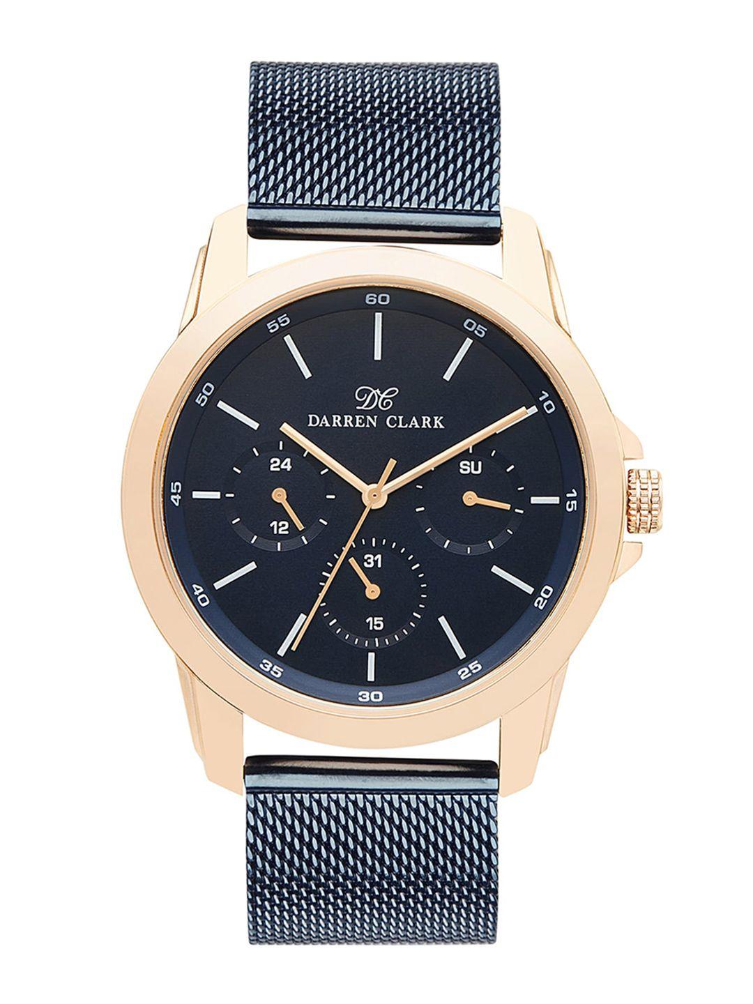 darren clark men bracelet style straps analogue automatic motion powered watch 1007g-e0305