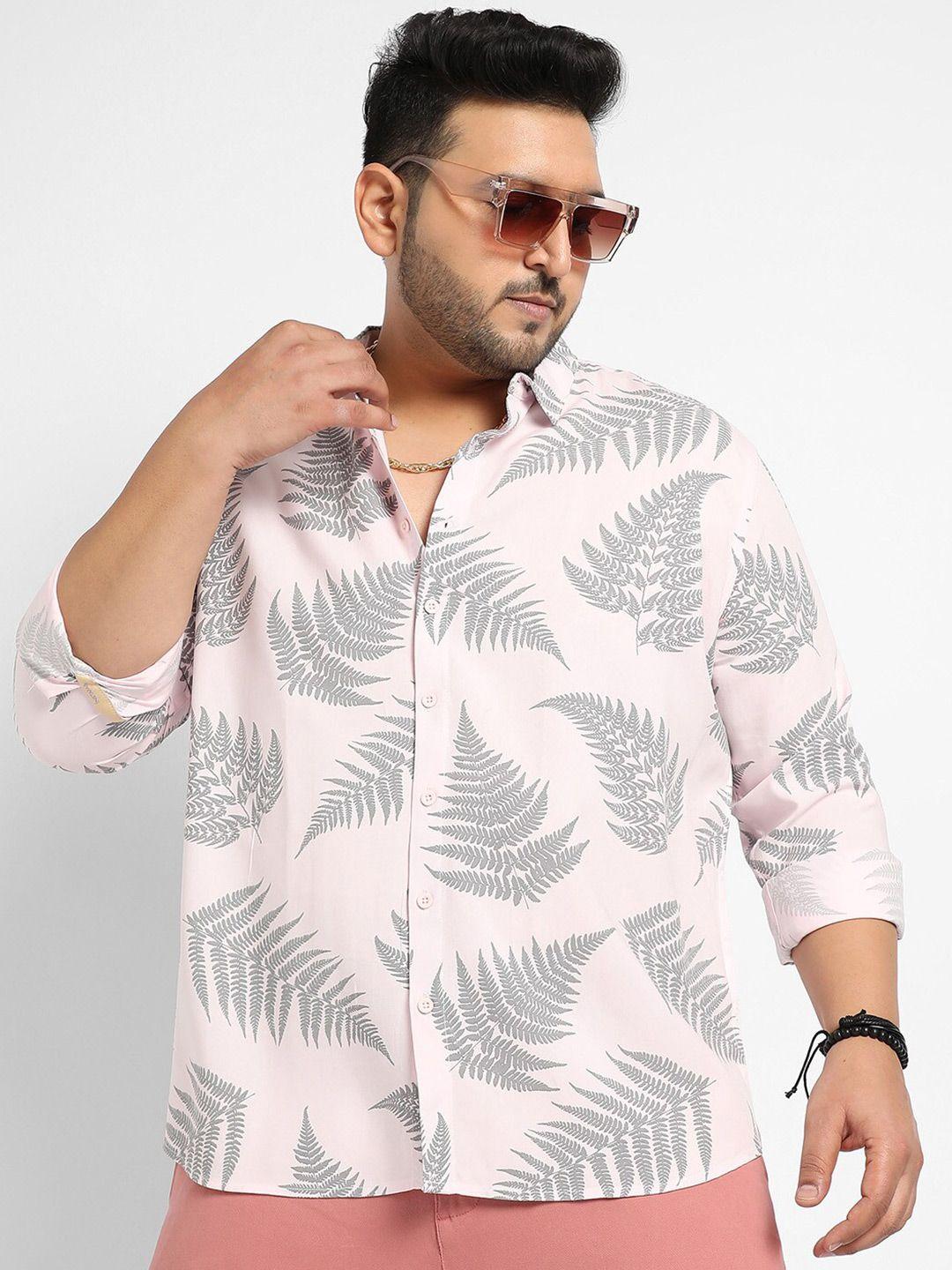 instafab plus classic opaque printed casual shirt