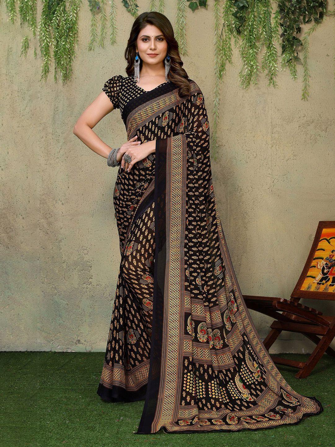 yashika ethnic motifs printed saree