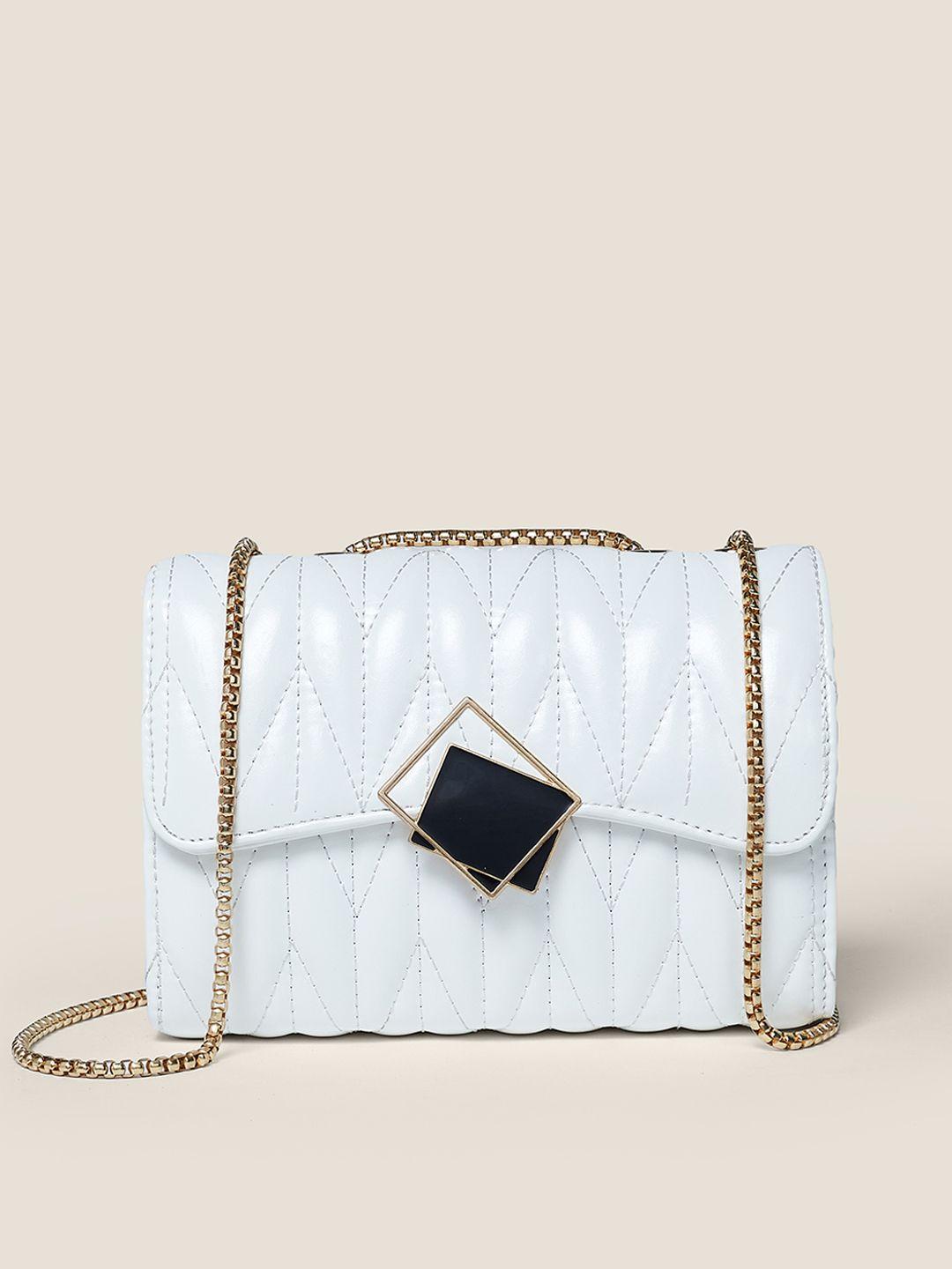 mast & harbour textured structured sling bag