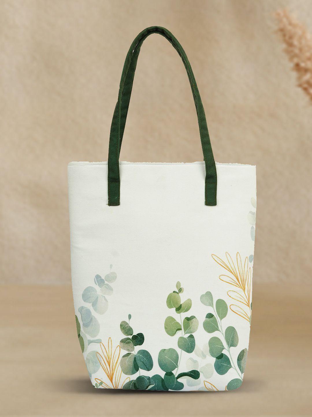 sangria floral printed shopper tote bag