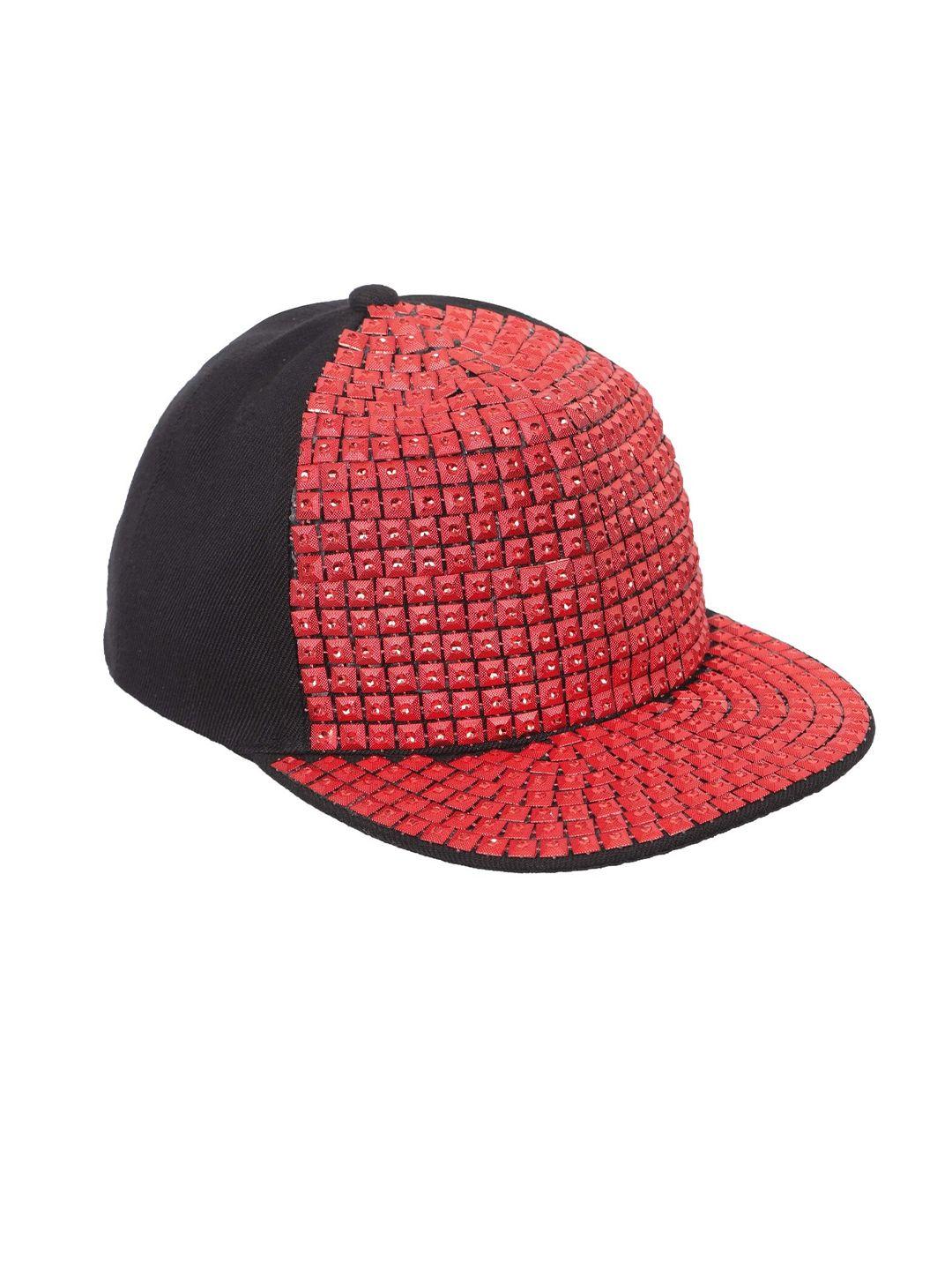 fabseasons men embellished snapback cap