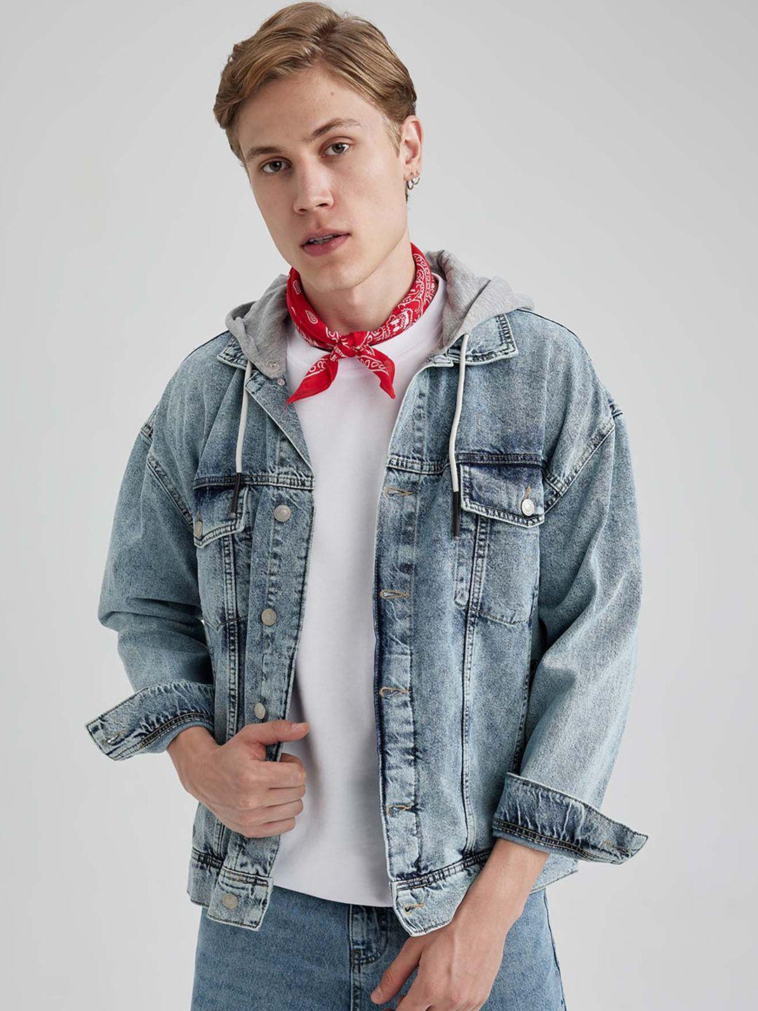 defacto washed crop denim cotton jacket