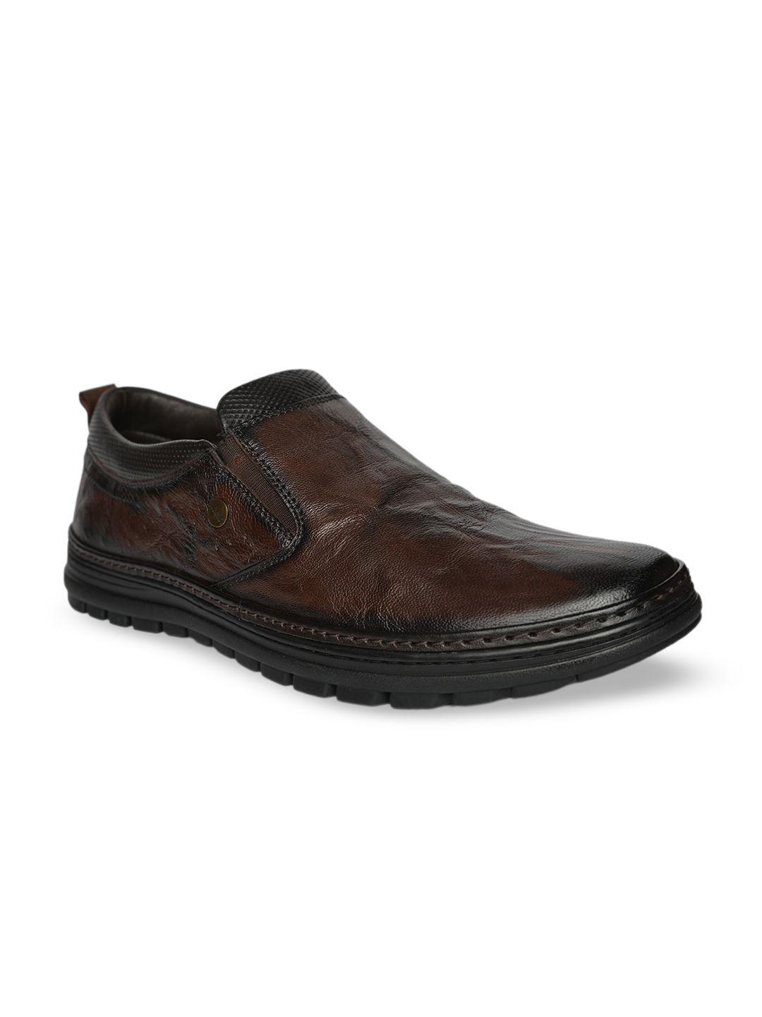 buckaroo men leather loafers