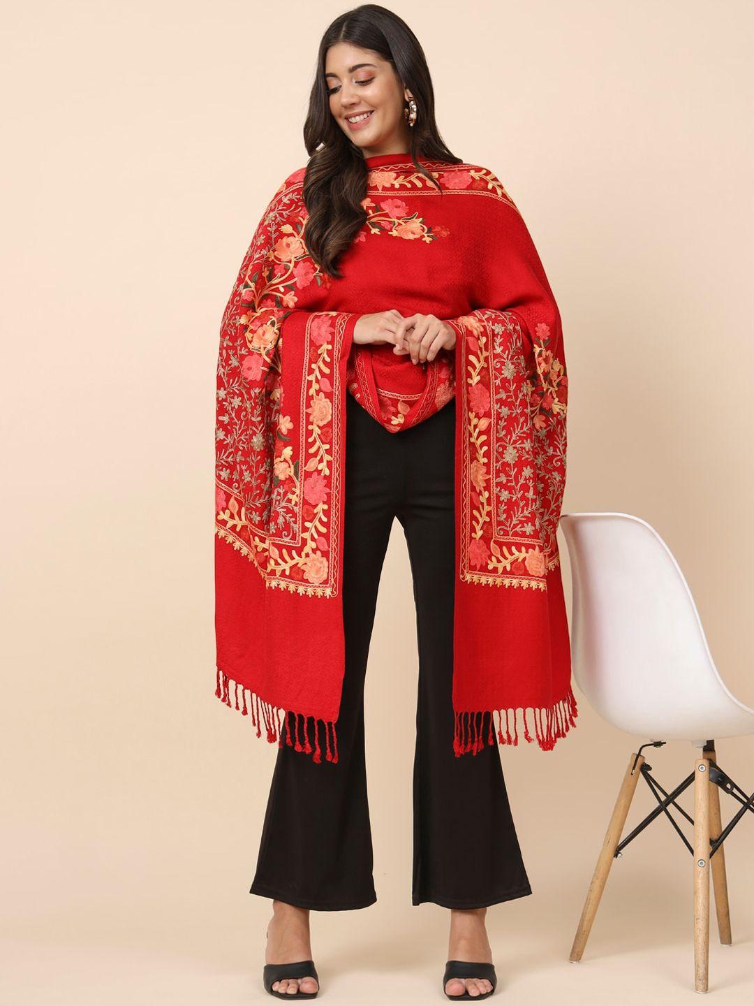 pashmoda ethnic motifs embroidered shawl