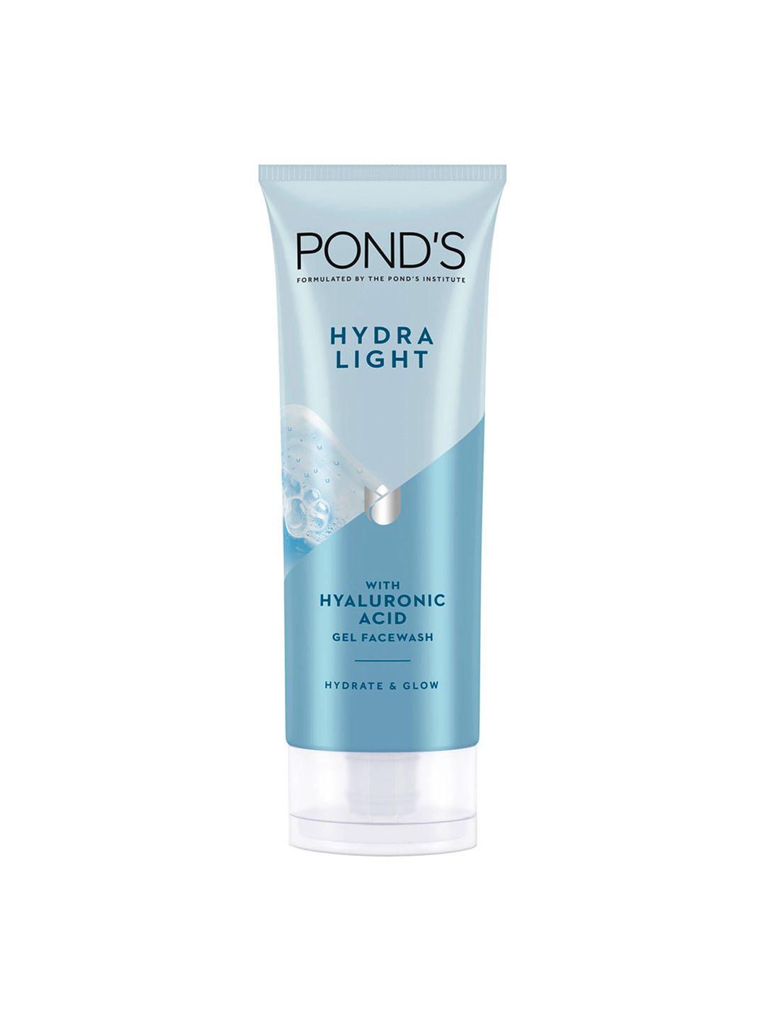 ponds hydra light gel face wash with hyaluronic acid - 100 g