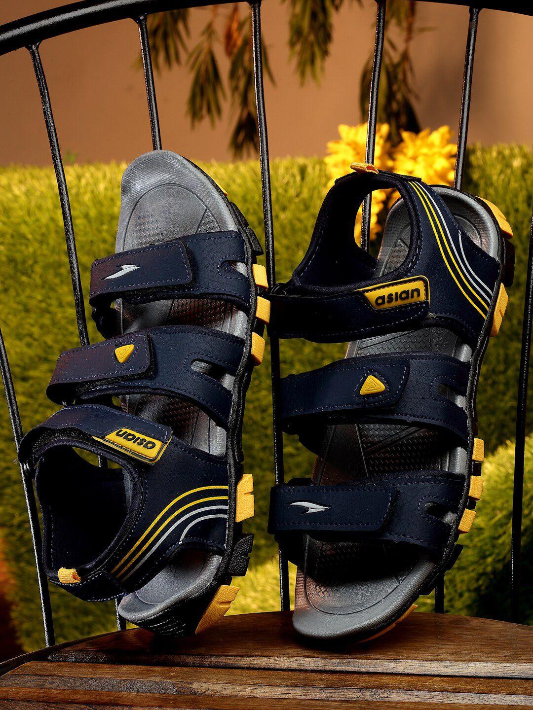 asian men  vintage-08 textured running sports sandals