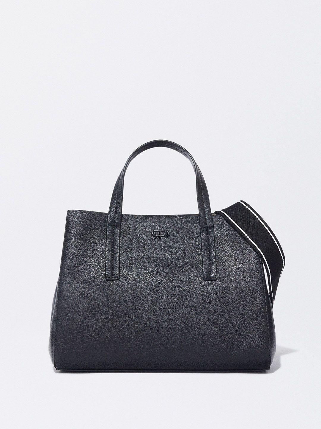 parfois textured structured handheld bag