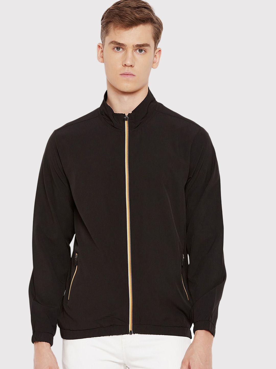 perfkt-u mock collar lightweight antimicrobial sporty jacket