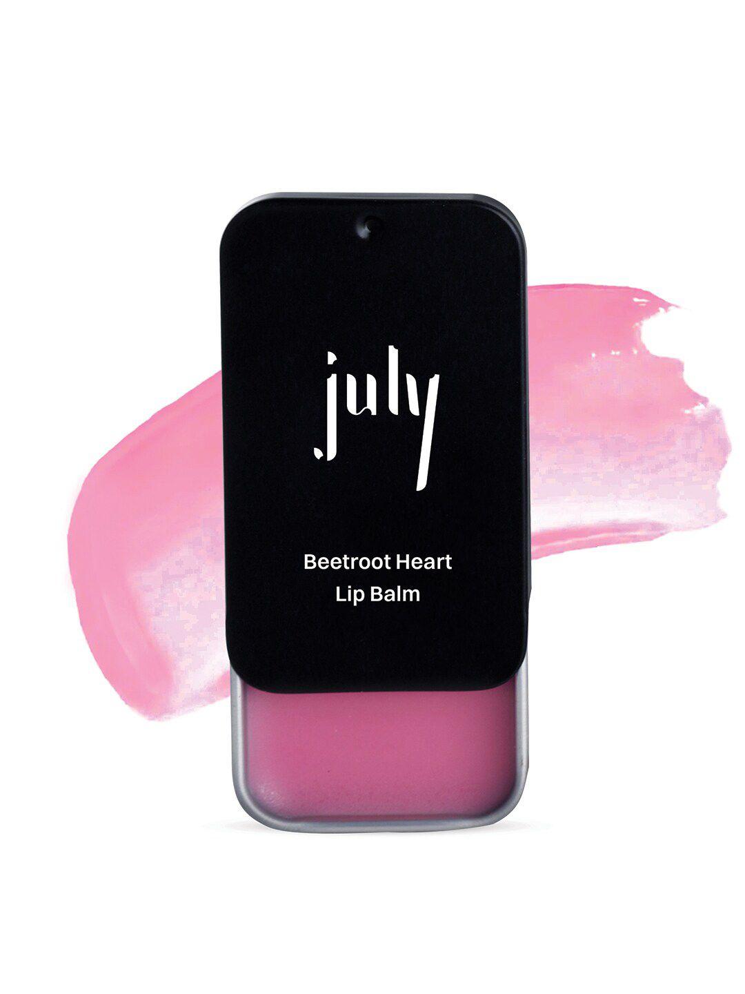 july beetroot heart nourishing lip balm - 10g