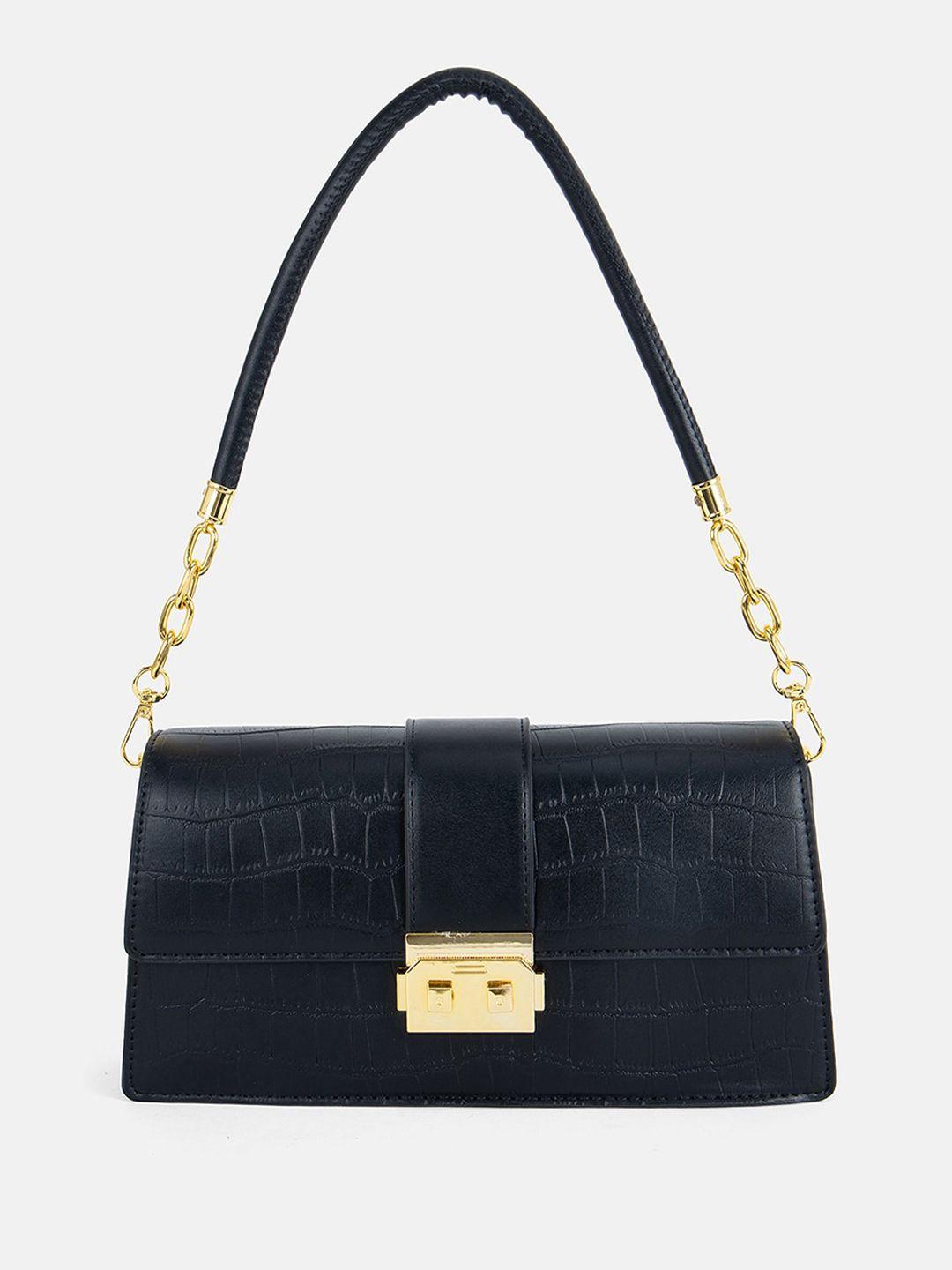 kazo textured structured shoulder bag