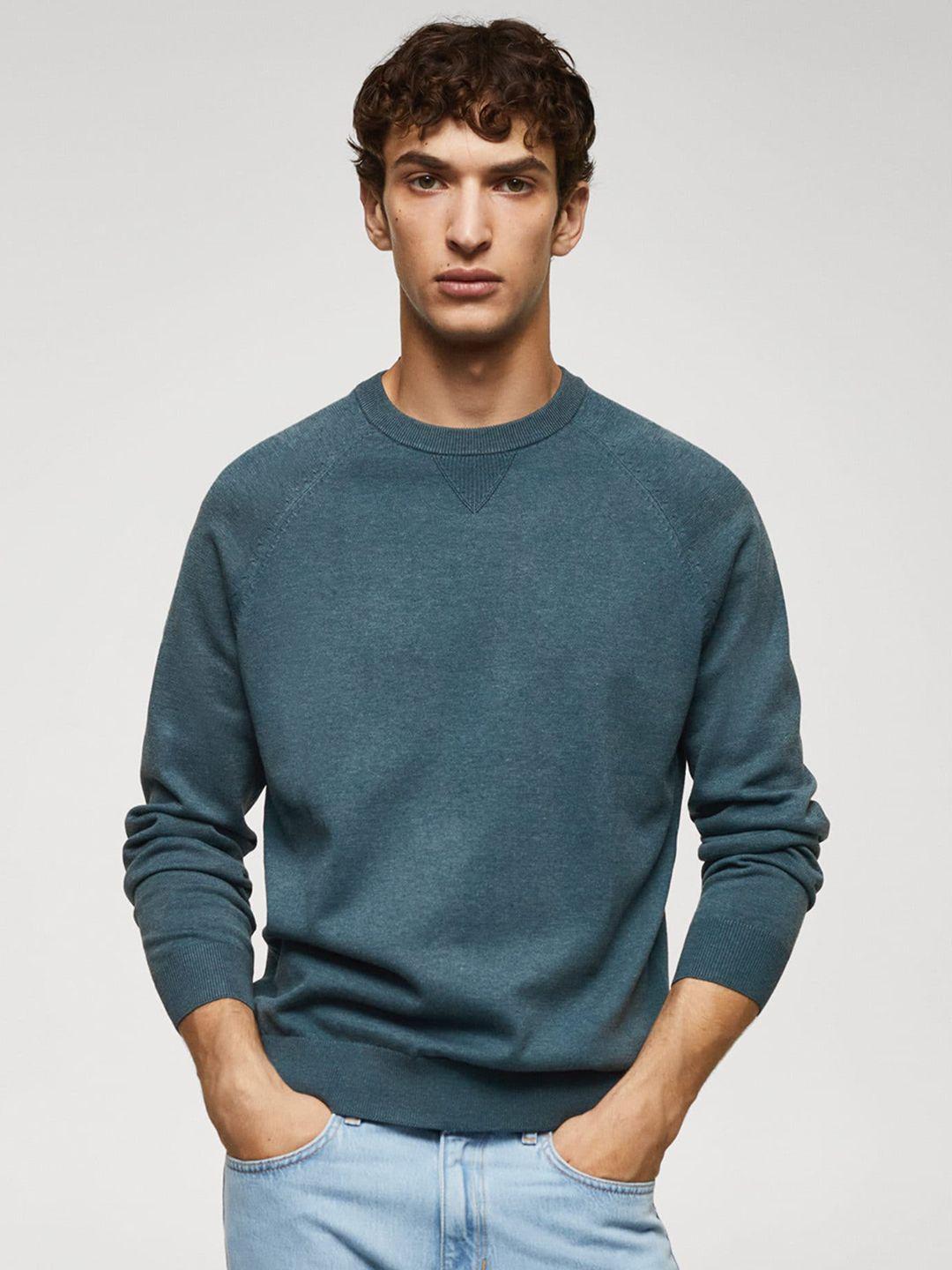 mango man solid pullover