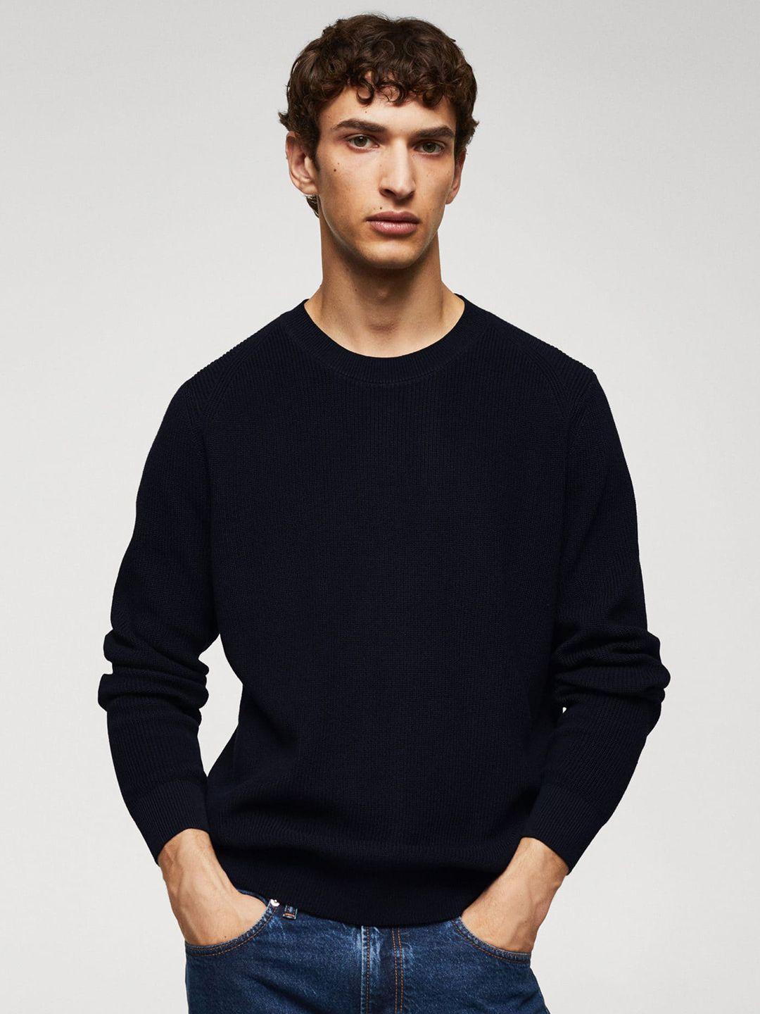 mango man solid pullover