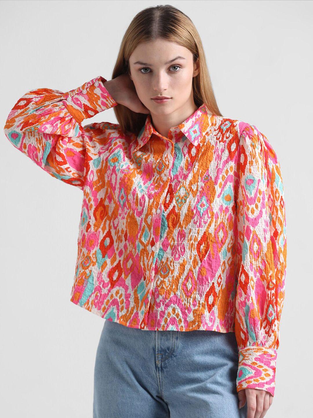 only women floral printed casual shirt