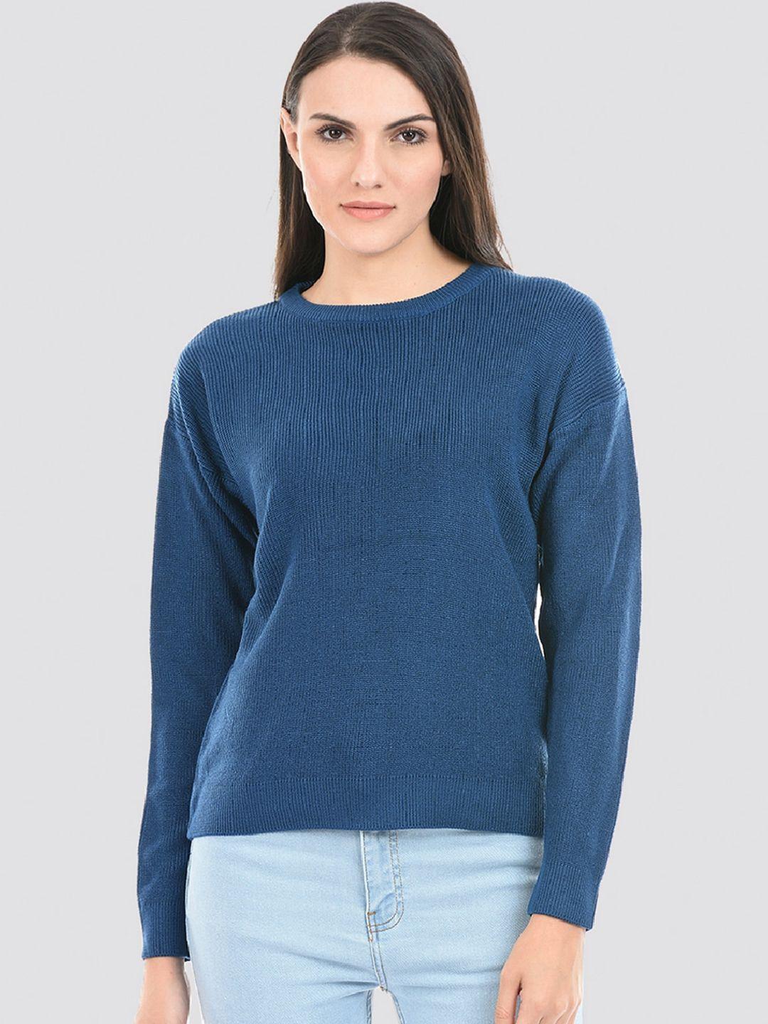 portobello women ribbed pullover sweater