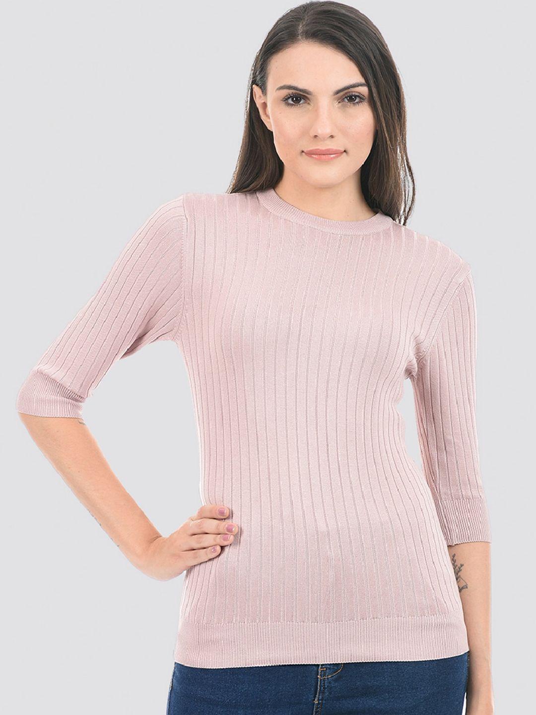 portobello ribbed knitted pullover