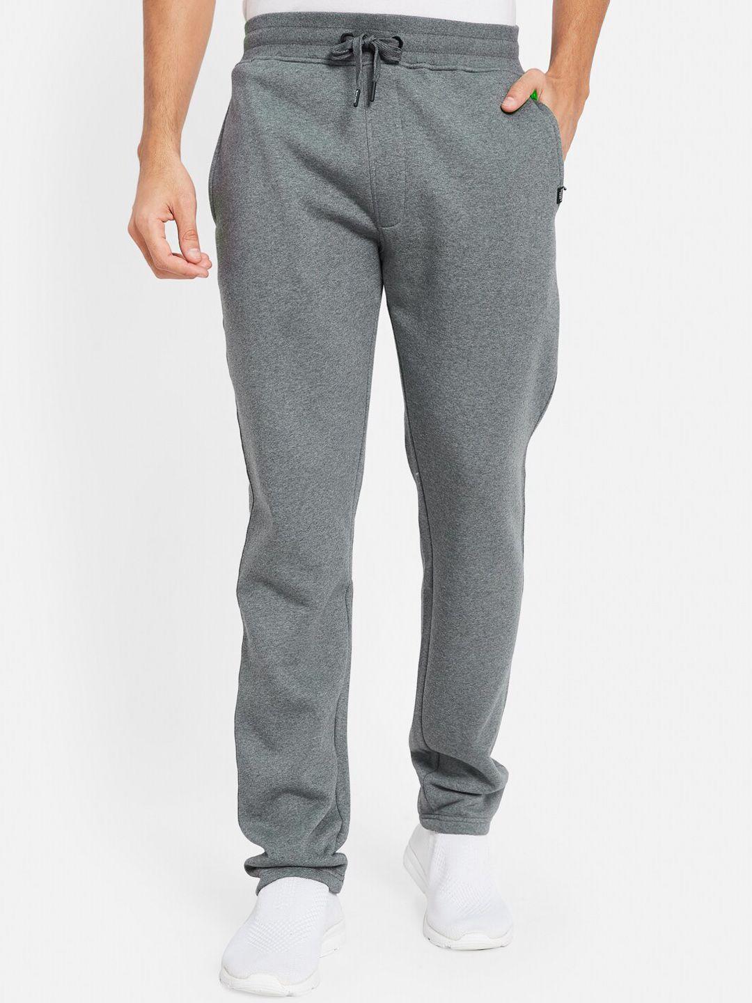 octave men regular fit fleece track pants