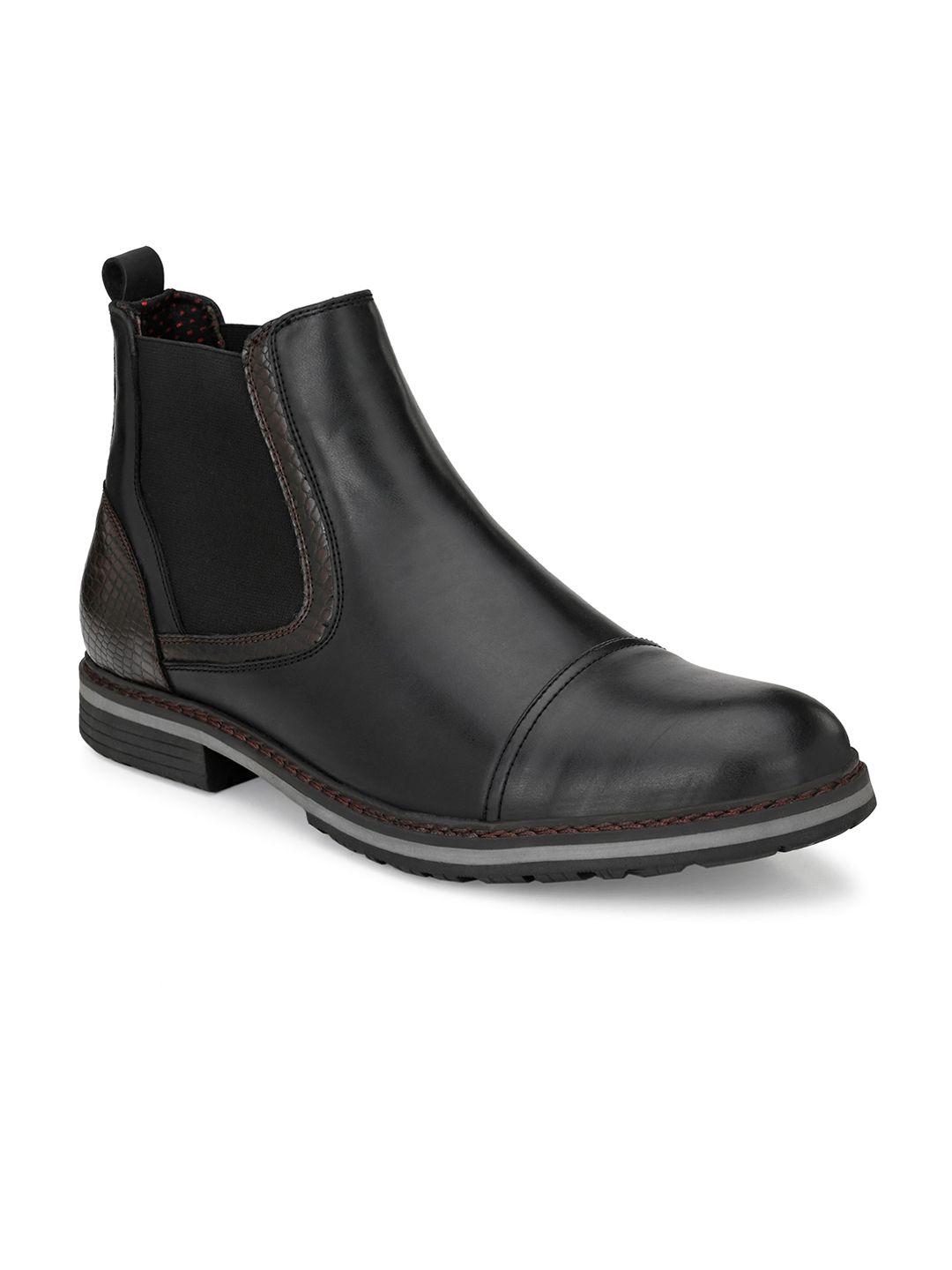 delize men mid-top chelsea boots