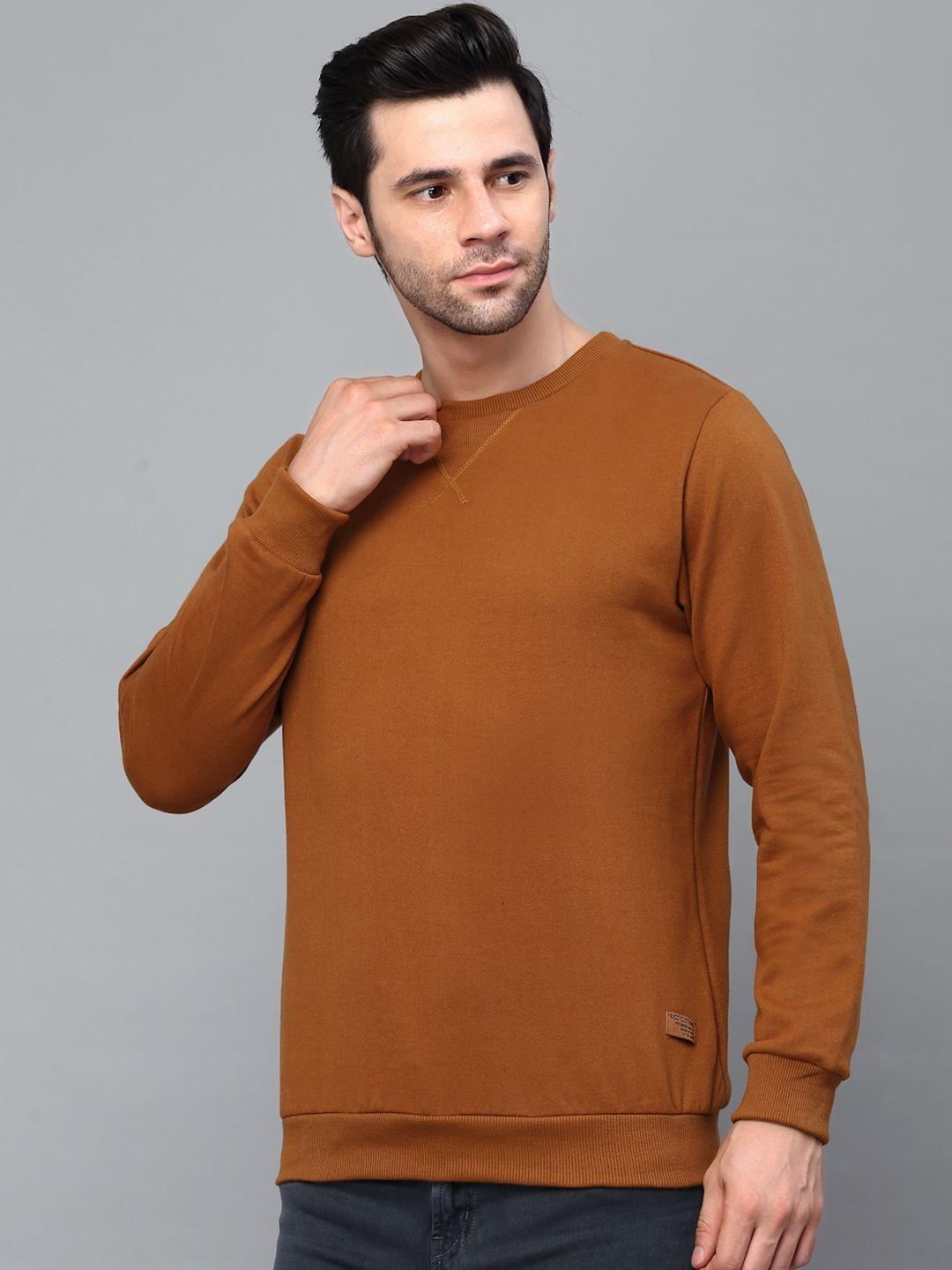 rigo round neck fleece sweatshirt