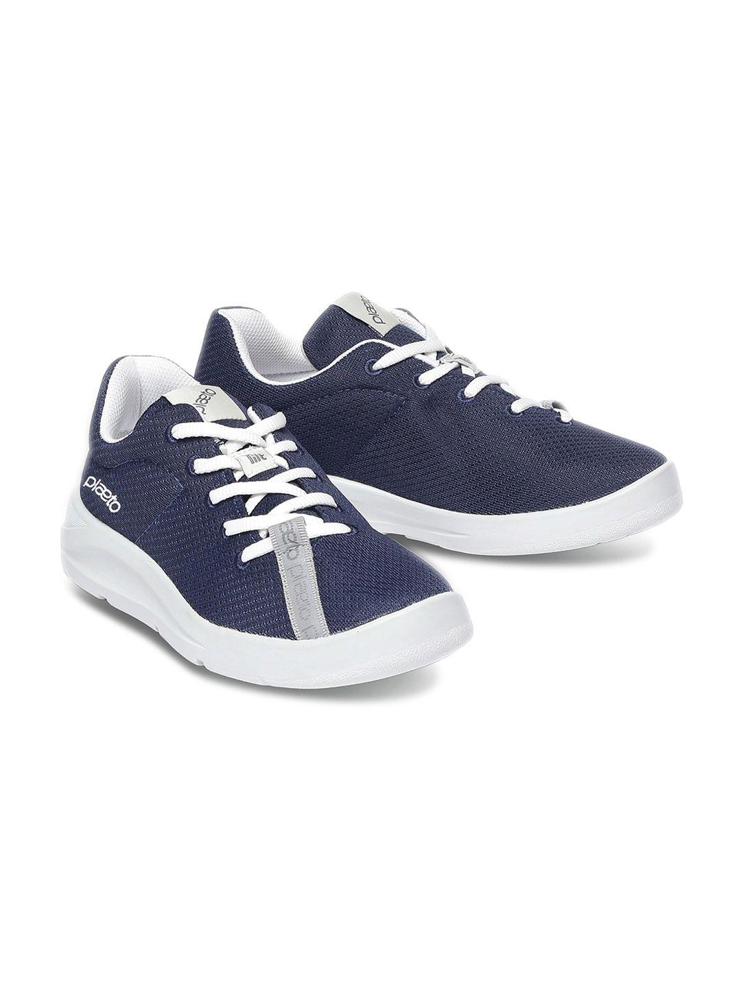 plaeto men textured classic lightweight sneakers