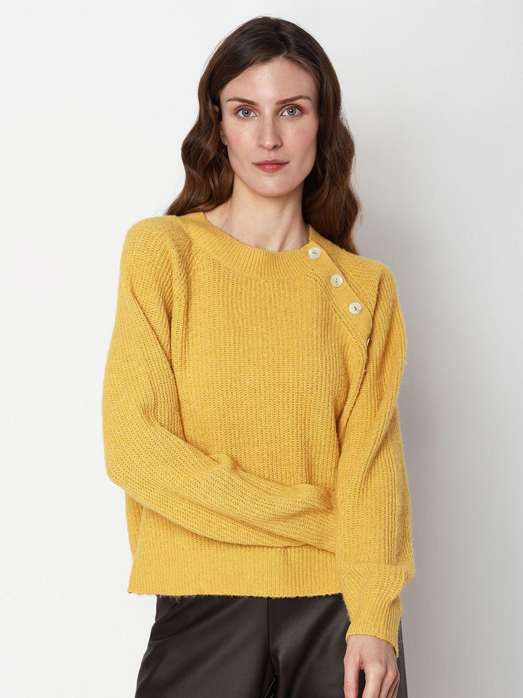 vero moda ribbed long sleeves pullover