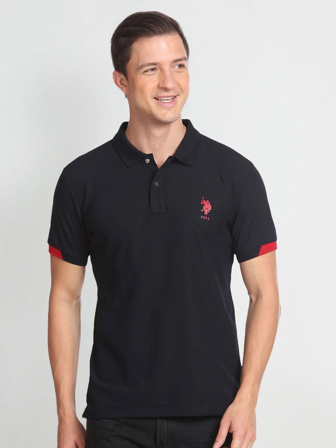 u.s. polo assn. polo collar slim fit t-shirt