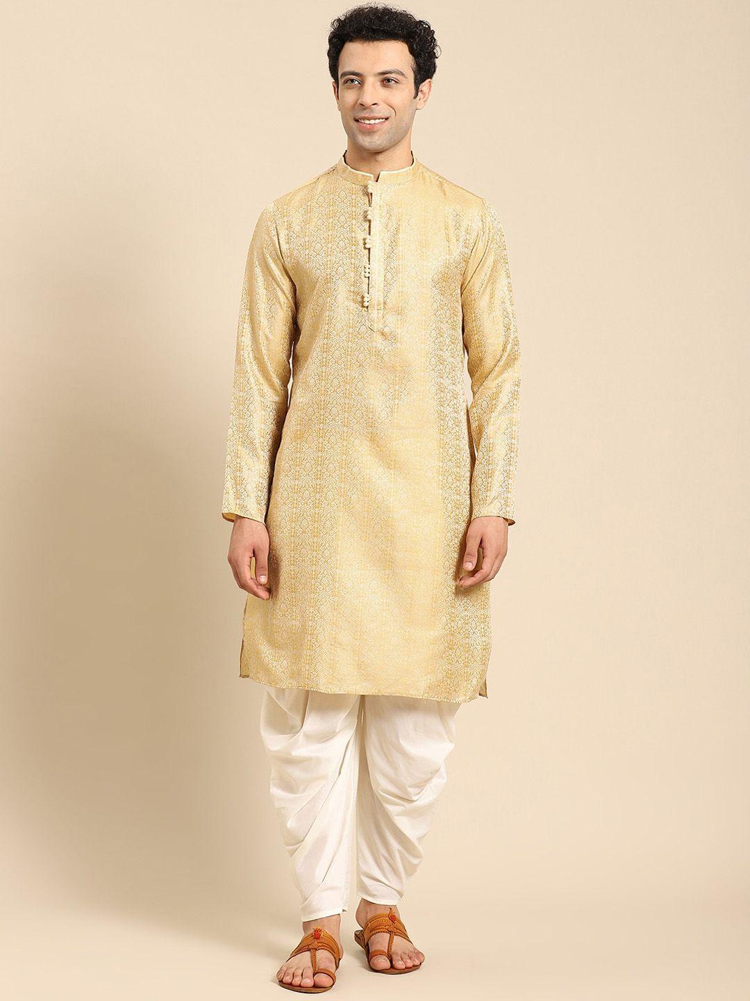 anouk ethnic motifs woven design straight kurta