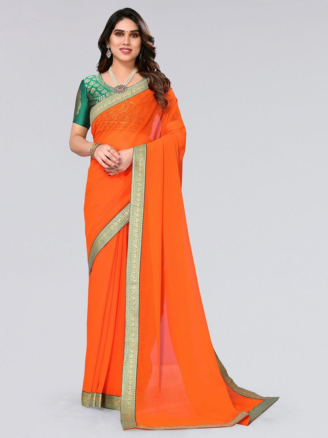 siril zari poly chiffon saree