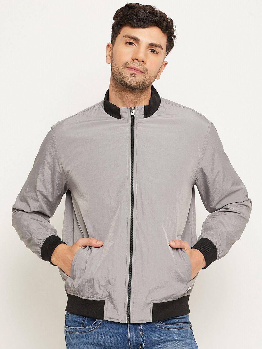 club york stand collar lightweight bomber jacket