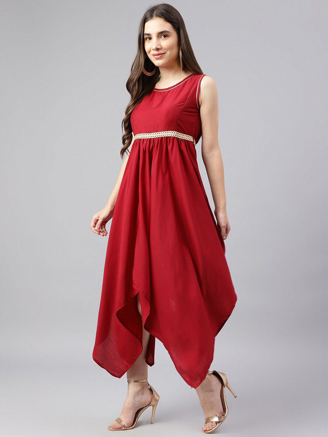 kalini a-line midi dress