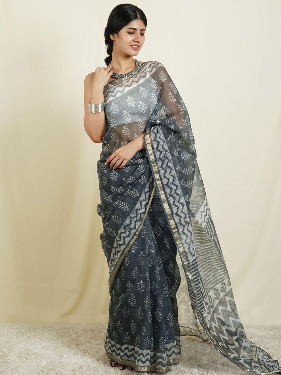 teejh ethnic motifs printed kota saree