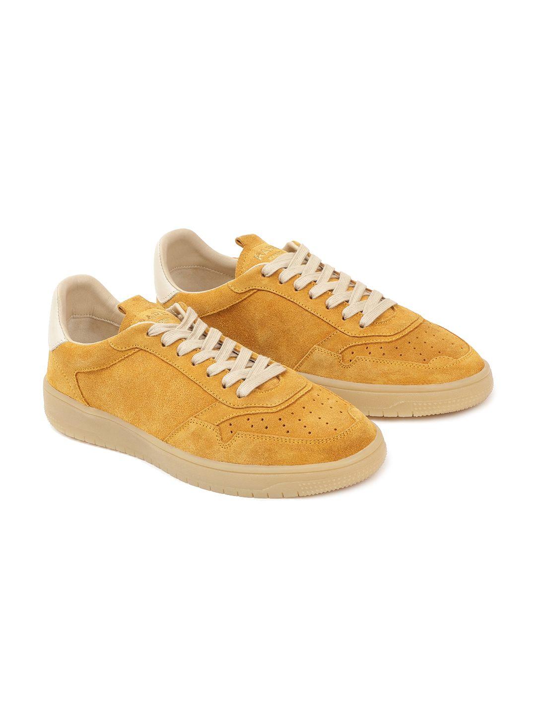 rare rabbit men woolton perforated suede sneakers