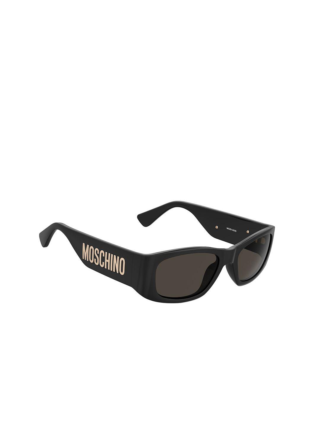 moschino women rectangle sunglasses with uv protected lens 20566080755ir