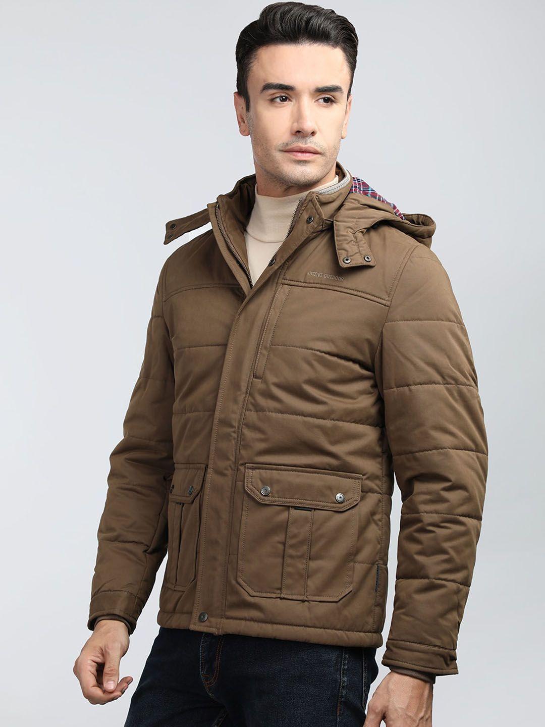 lure urban hooded padded jacket