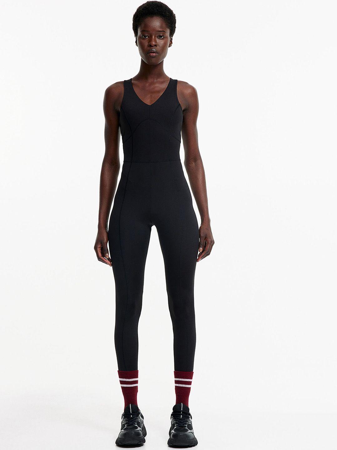 h&m drymove open-back sports unitard