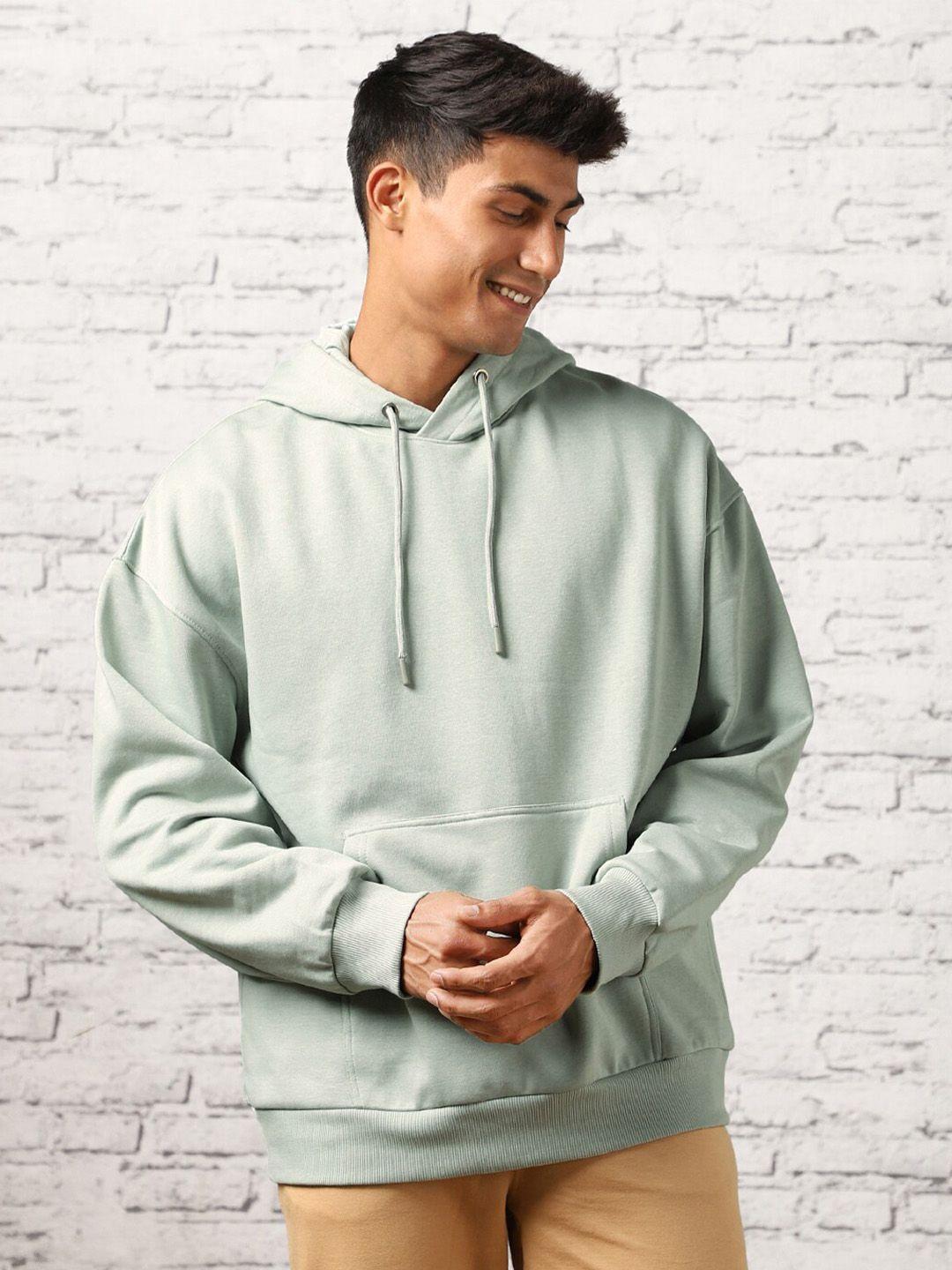 nobero hooded fleece pullover sweatshirt