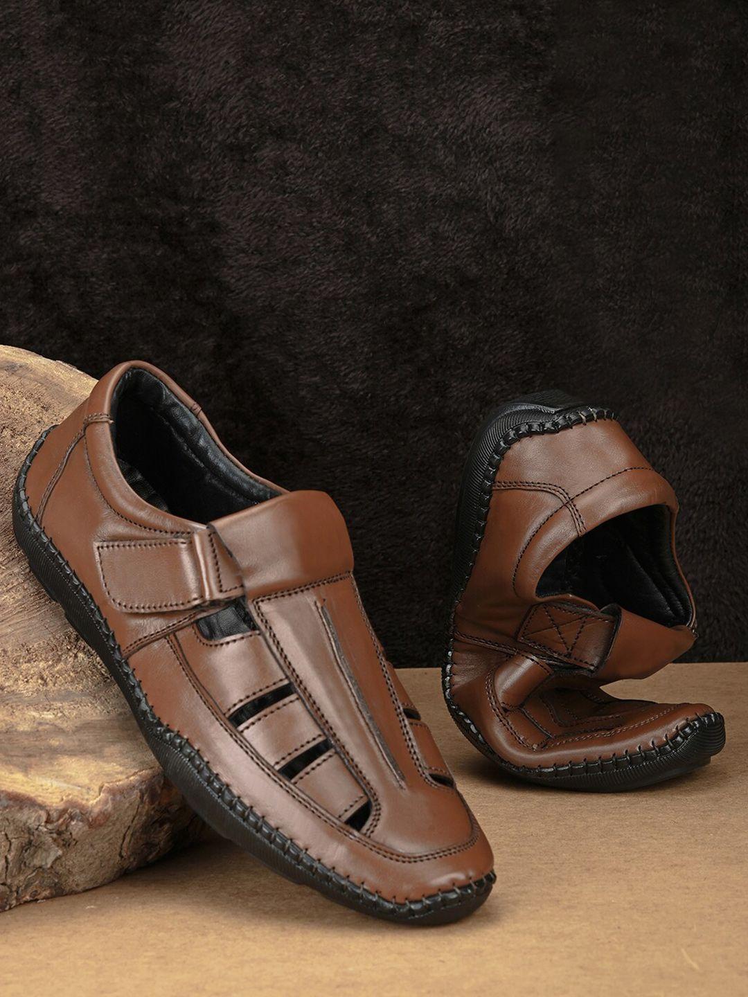 the roadster lifestyle co. men leather fisherman sandals